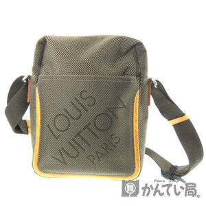 Louis Vuitton Citadan Shoulder Bag Damier Geant Tail Brown